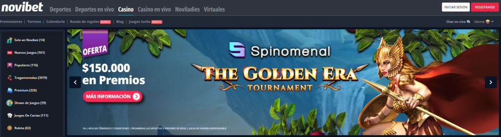 novibet casino