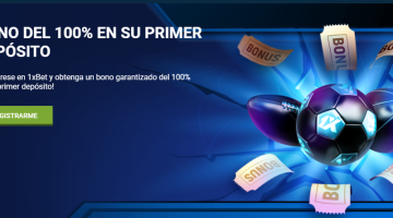 1xbet bonos: Bonos de bienvenida y para usuarios activos