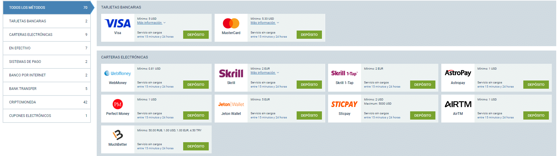 como retirar dinero de 1xbet