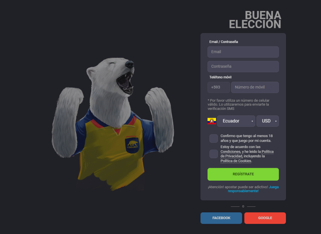 Registro Coobet