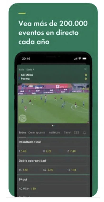 codigo promocional bet365