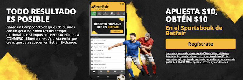 El c&oacute;digo promocional Betfair est&aacute; disponible en Venezuela, Ecuador, Bolivia, Costa Rica, Rep&uacute;blica Dominicana y El Salvador.