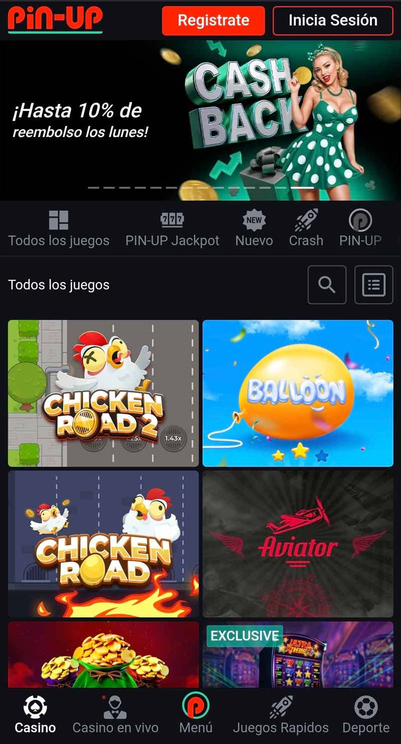pin up ecuador casino online movil